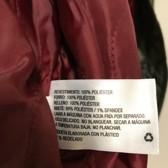 Green Bomber Jacket Junoir XL nwt green jacket Woman’s green jacket - Picture 6 of 8